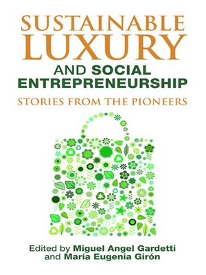 cover image of Sustainable Luxury and Social Entrepreneurship